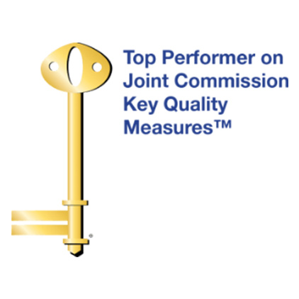 Top performer on joint commission key quality meaures