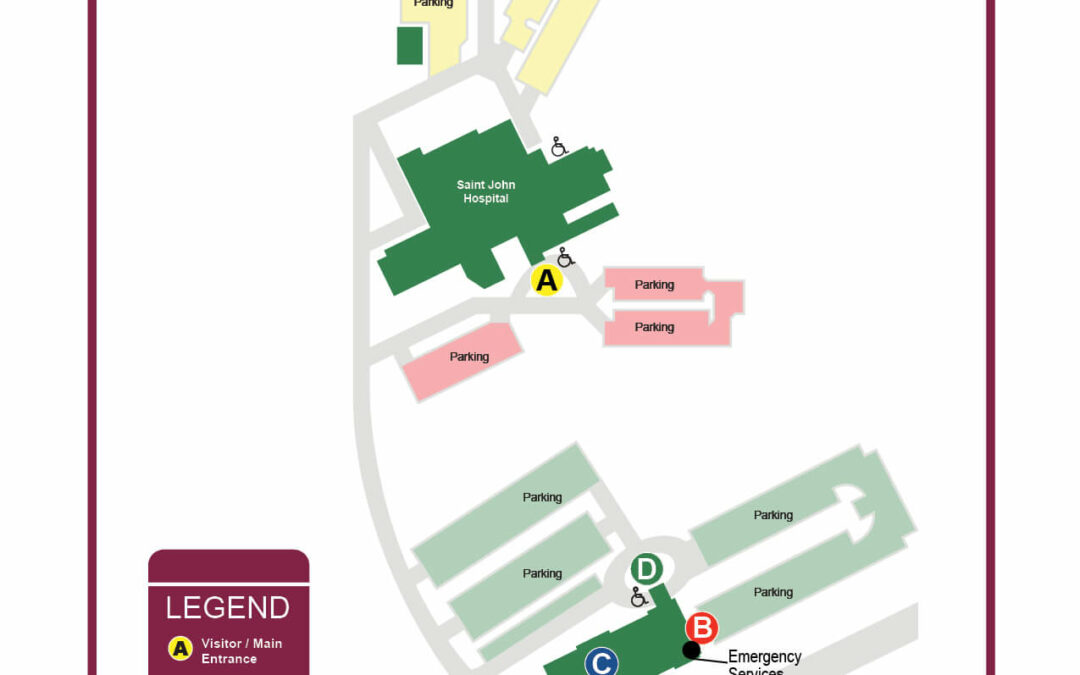 Saint John Hospital Campus Map