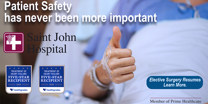Saint John committed to patient safety